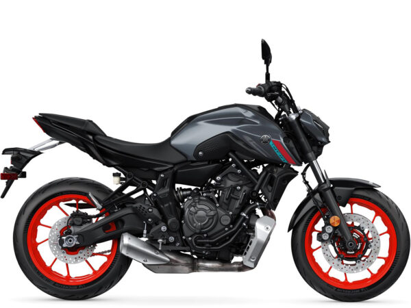 yamaha mt 07 2021 orange grey